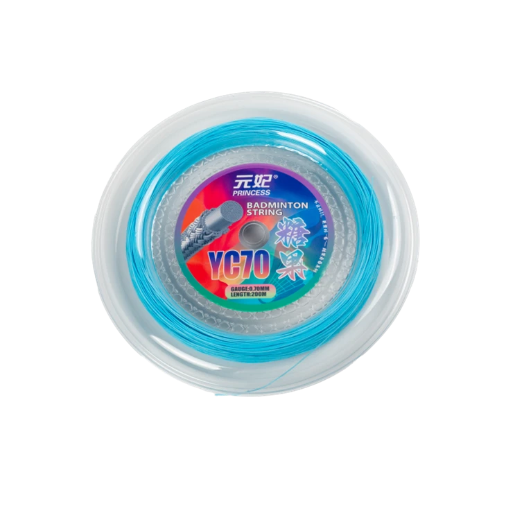 Candy Serje Lampun Blu Najlon Durabbli Badminton Racket String 200m Tul B'0.78mm Dijametru Bouncing Stand Tip