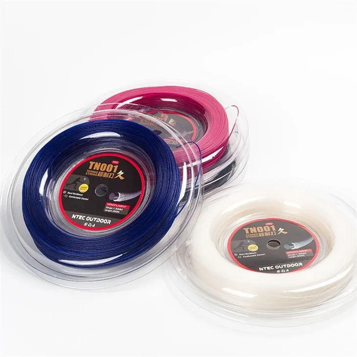 Polyester Tennis Racket String Tennis Sports String 1.2mm 1.3mm Polyester Tennis Racket String Tennis Sports String 1.2mm 1.3mm