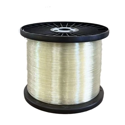 Wajer tal-monofilament tal-poliester ta' 2.0mm -3mm għal xbieki/gaġeġ tal-akkwakultura tal-malji tax-xibka tas-sajd offshore